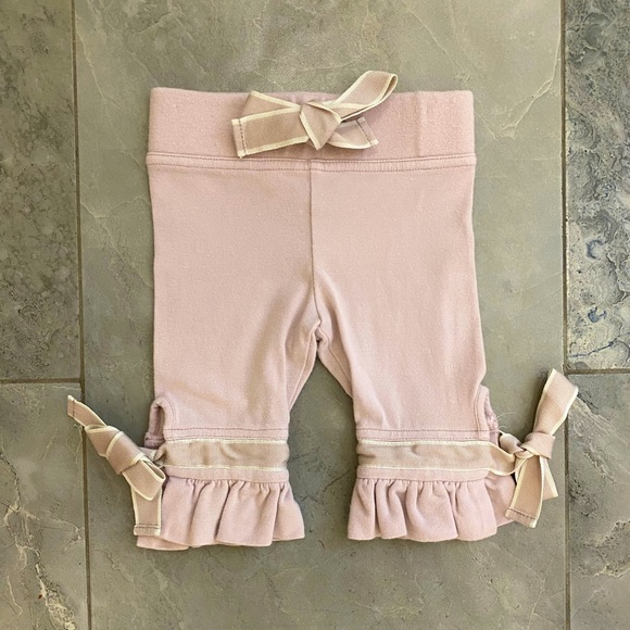 Nanny Pickle Pink Bamboo/Cotton Pea Coat & Matching Pant Set 3-6m - Picture 3 of 8